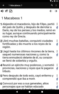 Biblia católica en español android App screenshot 10